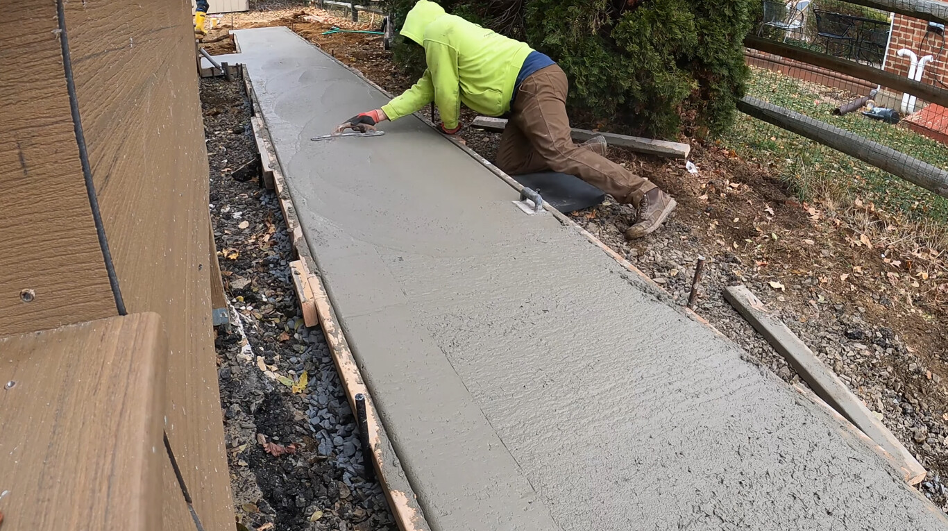 Quality concrete work with professional tools and techniques